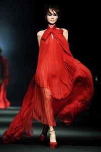 John Galliano. Fall/Winter 2012. Paris Fashion Week 2012. [Photo by Pascal Le Segretain/Getty Images]