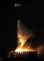 Gedung Pencakar Langit di Rusia Terbakar