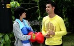 Raffi Ahmad Syuting FTV Bareng Mitha The Virgin