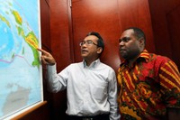 PLTA Baliem Papua dengan kapasitas 10 x 5 MW tersebut akan dibangun di Desa Air Garam, Papua. (Humas PLN).