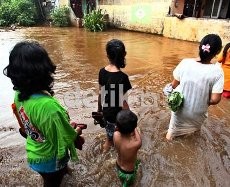 BPBD: Tak ada Korban Akibat Banjir di Jakarta