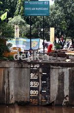 Pintu Air Manggarai Masih Normal