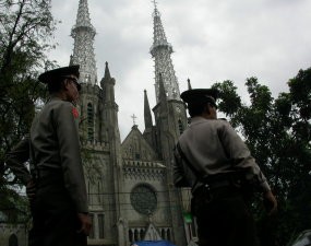 Jelang Paskah, Polisi Sisir Gereja Cirebon