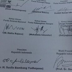 Ini Dia Isi Lengkap Kontrak dan Tata Etika Koalisi