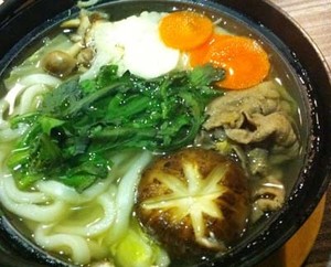 Resep Mie: Udon Kuah Sayuran Daging