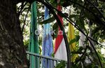 Di Kantor Koalisi, Bendera PKS Sudah Disingkirkan