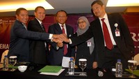 Sementara laba bersih Muamalat meningkat 60,1 % dari Rp 170.9 miliar (2010) menjadi Rp 273.6 miliar (2011). (Dok Muamalat)