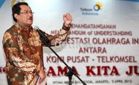 Semua Aspek yang disepakati kedua pihak guna mempercepat pencapaian program yang telah dicanangkan KONI, seperti 100 Langkah Menuju Juara
