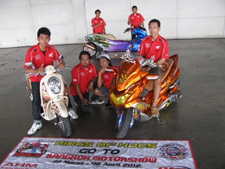 Modifikator Honda Indonesia Jadi Juara di Bangkok International Motorshow 2012 Modifikator Honda Indonesia Jadi Juara di Bangkok International Motorshow 2012