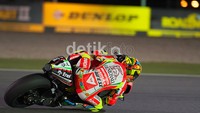 Jarak Valentino The Doctor Rossi dengan Stoner di posisi teratas adalah 1,314 detik. (Jalu Pamuncar)