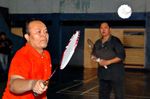 Rayakan Ultah, Hidayat Nurwahid Main Bulutangkis
