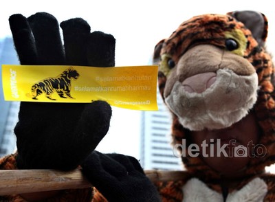 Yuk, Selamatkan Hutan dan Harimau!