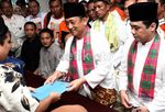 Hendardji-Riza Serahkan KTP Dukungan ke KPUD