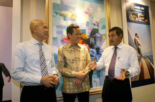 Peresmian BRI Transfer Lounge