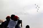 Atraksi Pesawat Meriahkan HUT TNI AU