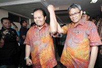 Pasangan Hidayat Nur Wahid-Didik adalah yang paling terakhir menjalani pemeriksaan kesehatan.