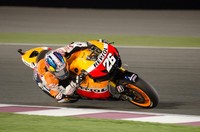 Dani Pedrosa belum pernah memenangi balapan di Qatar sepanjang kariernya di kelas utama Grand Prix. Pebalap Spanyol ini harus puas menjadi runner-up di belakang Jorge Lorenzo pada balapan tadi malam.