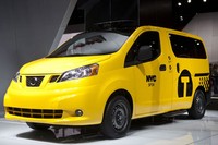 Inilah Nissan NV200 yang akan menjadi taksi di Amerika. Reuters/Andrew Burton.
