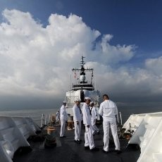 Kapal Perang Filipina Dihadang Patroli China di Laut China Selatan
