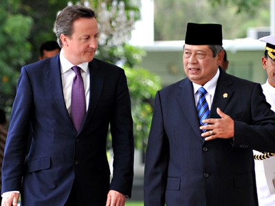 Presiden SBY Terima PM Inggris