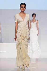 Jeffry Tan Special Celebration 2012 Collection. Bazaar Wedding Exhibition 2012 at The Ballroom Ritz-Carlton. Pacific Place. Jakarta. [Foto: Mohammad Abduh/Wolipop]