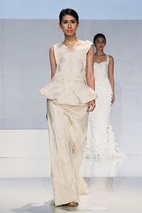 Jeffry Tan Special Celebration 2012 Collection. Bazaar Wedding Exhibition 2012 at The Ballroom Ritz-Carlton. Pacific Place. Jakarta. [Foto: Mohammad Abduh/Wolipop]