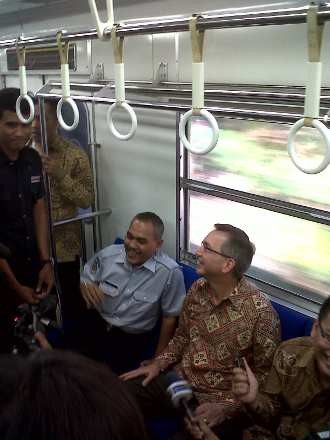  Dubes AS: Kereta di Sini Sama Nyaman dengan Washington 