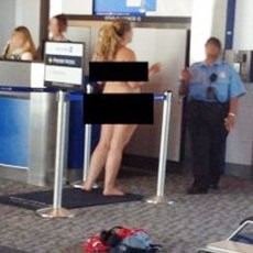 Diduga Stres, Wanita AS Bugil di Bandara Internasional Denver