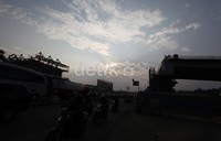 Jembatan layang tersebut membentang sepanjang 750 meter.