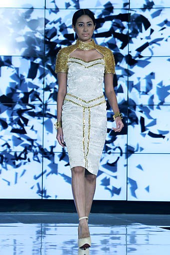 Priyo Oktaviano Noir et Blanc The Ultimate Style. Fashion Nation 2012 for Audi Fashion Sixth Nation at Senayan City. Jakarta. [Foto: Mohammad Abduh/Wolipop]