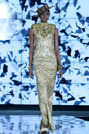 Priyo Oktaviano Noir et Blanc The Ultimate Style. Fashion Nation 2012 for Audi Fashion Sixth Nation at Senayan City. Jakarta. [Foto: Mohammad Abduh/Wolipop]