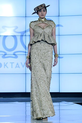 Priyo Oktaviano Noir et Blanc The Ultimate Style. Fashion Nation 2012 for Audi Fashion Sixth Nation at Senayan City. Jakarta. [Foto: Mohammad Abduh/Wolipop]