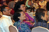 Menteri BUMN Dahlan Iskan dan Menteri Pemberdayaan Perempuan dan Perlindungan Anak Linda turut menghadiri acara tersebut. (Humas BUMN)
