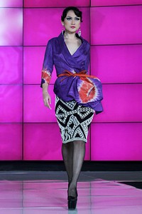 Denny Wirawan Noir et Blanc The Ultimate Style. Fashion Nation 2012 for Audi Fashion Sixth Nation at Senayan City. Jakarta. [Foto: Mohammad Abduh/Wolipop]