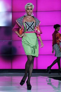 Denny Wirawan Noir et Blanc The Ultimate Style. Fashion Nation 2012 for Audi Fashion Sixth Nation at Senayan City. Jakarta. [Foto: Mohammad Abduh/Wolipop]