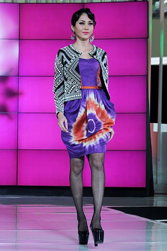 Denny Wirawan Noir et Blanc The Ultimate Style. Fashion Nation 2012 for Audi Fashion Sixth Nation at Senayan City. Jakarta. [Foto: Mohammad Abduh/Wolipop]