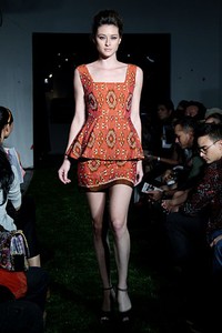 Didiet Maulana Tropical Painting. Ikat Indonesia Pour Homme. SCBD Lot. 14 Sudirman. Jakarta. [Fot: Mohammad Abduh/Wolipop]