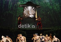 Pementasan Roro Mendut bercerita pada masa pemerintahan kerajaan Mataram