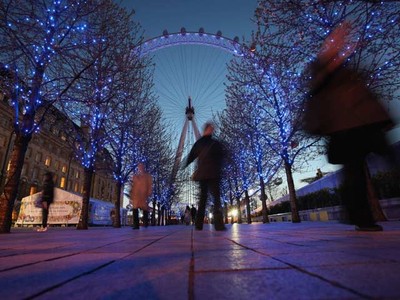 Menikmati Kincir Raksasa di London