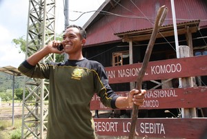 Asyik! Wisatawan Kini Bisa Teleponan di Pulau Komodo