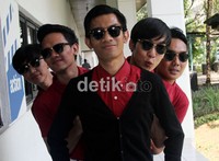 Dengan merilis single Anti Patah Hati, Changcuters mengproklamirkan kalau mereka band anti galau. Gus Mun/detikcom.