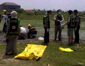Sesosok Mayat Ditemukan Hangus Terbakar Oleh Pemulung