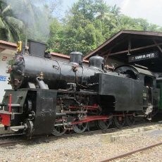 Menembus Waktu di Museum Kereta Api Sawahlunto, Sumbar