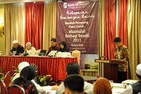 Sebayak 100 nasabah tersebut merupakan pemenang paket Umroh program Muamalat Berbagi Rezeki (MBR).