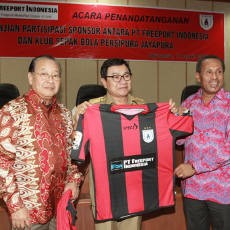 Sponsori Persipura, Freeport Suntik Dana Rp 7 M