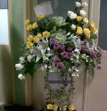 Antasari Azhar Kirim Bunga Untuk Bismar Siregar