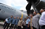 Airbus A400M Mendarat Perdana di Indonesia
