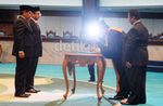 Dua Bos Auditor Negara Resmi Dilantik