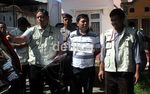 Rekontruksi Kasus Suap PON di Riau