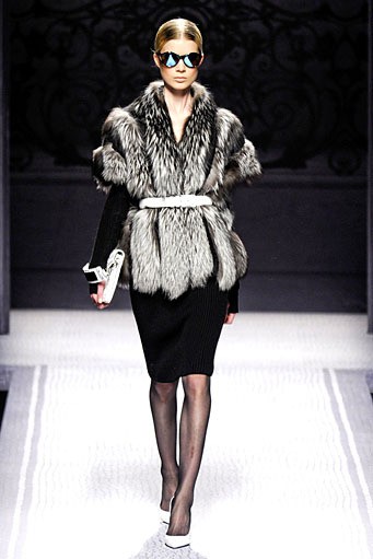 Alberta Ferretti, Fall/Winter 2012. Milan Fashion Week 2012. [Photo by Vittorio Zunino Celotto/Getty Images]